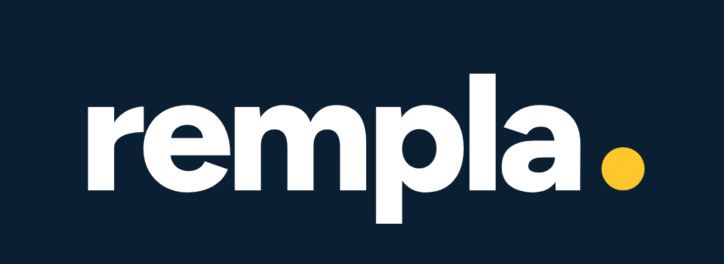 Logo sur fond bleu nuit